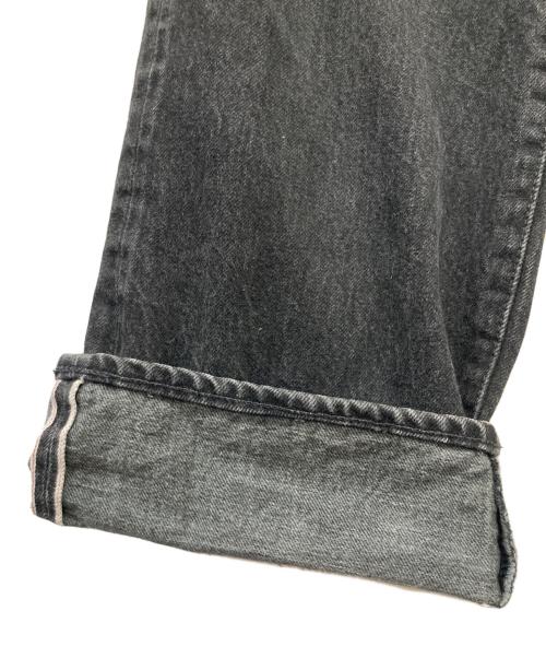 HAND ROOM（ハンドルーム）HAND ROOM (ハンドルーム) WIDE FIT 5 POCKET JEANS ブラック サイズ:-の古着・服飾アイテム