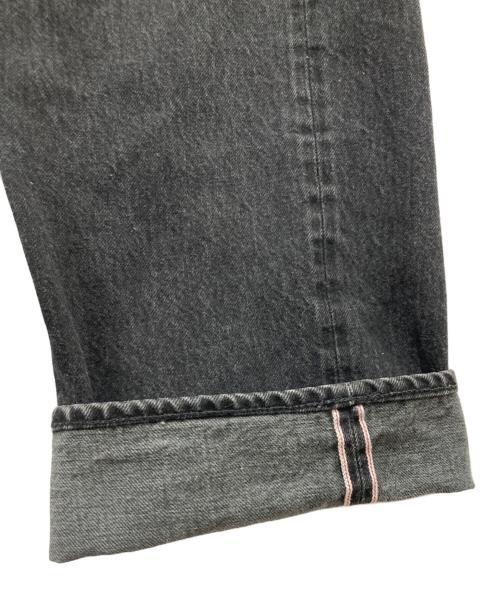 HAND ROOM（ハンドルーム）HAND ROOM (ハンドルーム) WIDE FIT 5 POCKET JEANS ブラック サイズ:-の古着・服飾アイテム