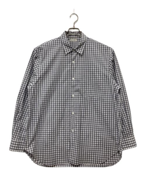 STEVEN ALAN（スティーブンアラン）STEVEN ALAN (スティーブンアラン) 60 ヘイズ チェック レギュラーカラー シャツ グレー サイズ:Mの古着・服飾アイテム