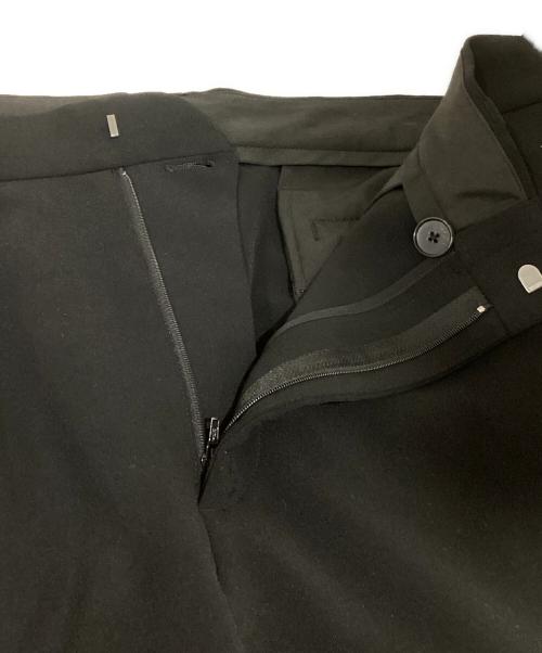 BEAUTY&YOUTH（ビューティーアンドユース）BEAUTY&YOUTH (ビューティーアンドユース) ワイドスラックス ブラック サイズ:Lの古着・服飾アイテム