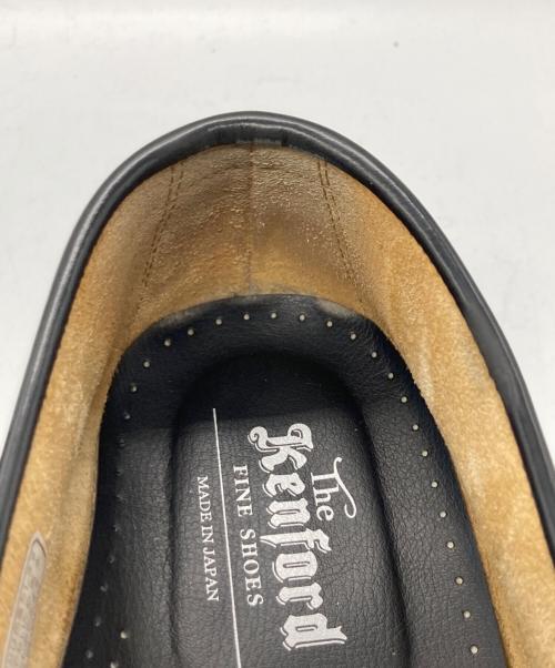 kenford（ケンフォード）kenford (ケンフォード) ローファー ブラック×ホワイト サイズ:26ｃｍの古着・服飾アイテム