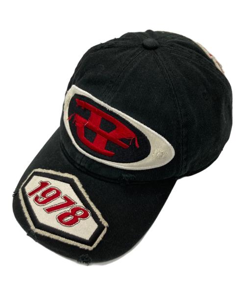 DIESEL（ディーゼル）DIESEL (ディーゼル) C-BRAFFキャップ ブラック×レッドの古着・服飾アイテム