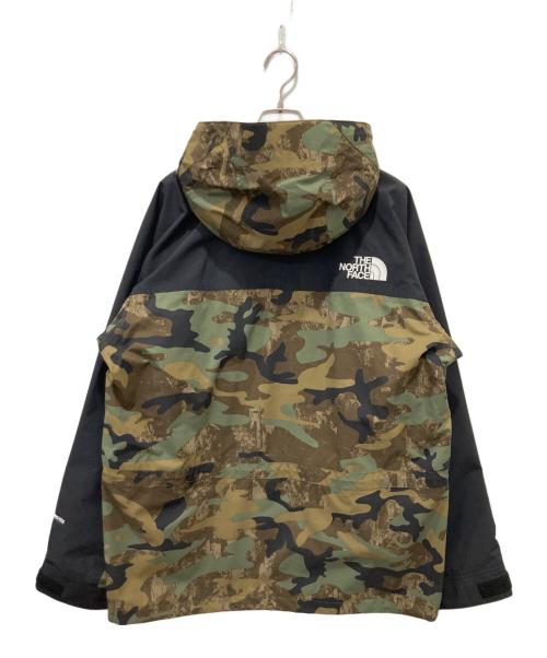 THE NORTH FACE（ザ ノース フェイス）THE NORTH FACE (ザ ノース フェイス) NOVELTY MOUNTAIN LIGHT JACKET カーキ×ブラック サイズ:Lの古着・服飾アイテム
