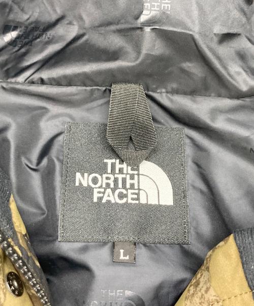 THE NORTH FACE（ザ ノース フェイス）THE NORTH FACE (ザ ノース フェイス) NOVELTY MOUNTAIN LIGHT JACKET カーキ×ブラック サイズ:Lの古着・服飾アイテム