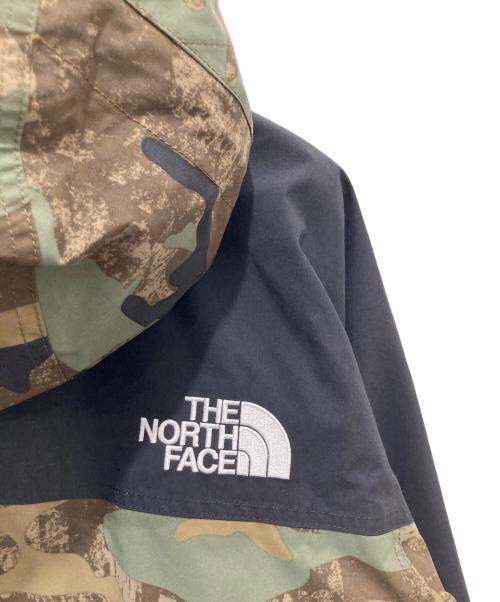 THE NORTH FACE（ザ ノース フェイス）THE NORTH FACE (ザ ノース フェイス) NOVELTY MOUNTAIN LIGHT JACKET カーキ×ブラック サイズ:Lの古着・服飾アイテム