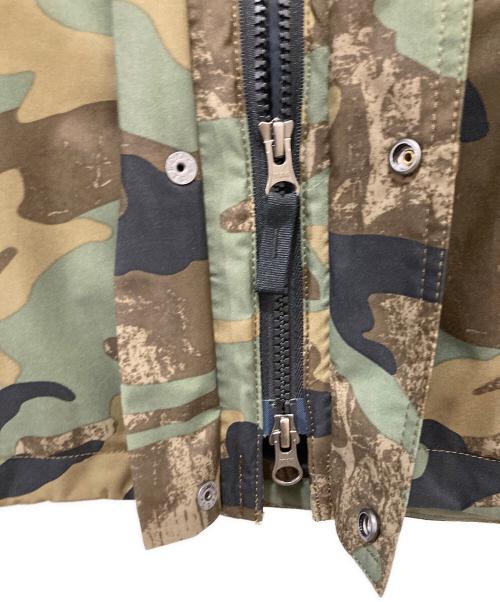 THE NORTH FACE（ザ ノース フェイス）THE NORTH FACE (ザ ノース フェイス) NOVELTY MOUNTAIN LIGHT JACKET カーキ×ブラック サイズ:Lの古着・服飾アイテム