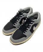 NIKEナイキ）の古着「Air Jordan 1 Low SE」｜ブラック×グレー