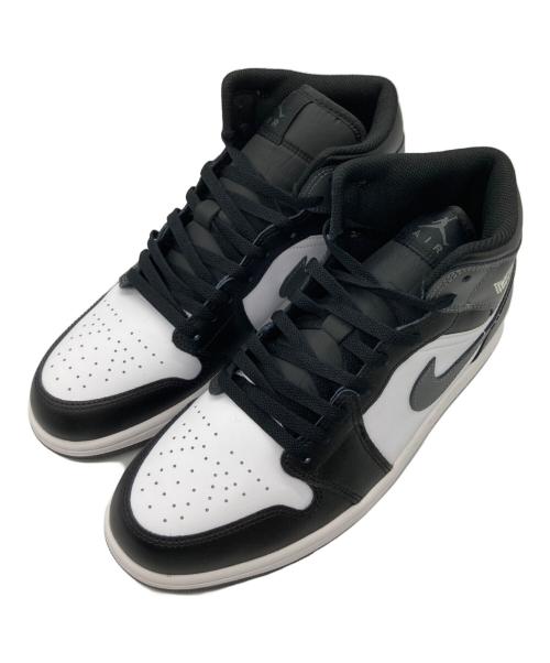 NIKE（ナイキ）NIKE (ナイキ) Air Jordan 1 Mid / エア ジョーダン 1 MID ブラック×グレー サイズ:28.5cmの古着・服飾アイテム