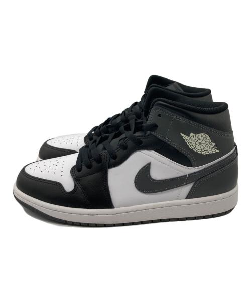 NIKE（ナイキ）NIKE (ナイキ) Air Jordan 1 Mid / エア ジョーダン 1 MID ブラック×グレー サイズ:28.5cmの古着・服飾アイテム