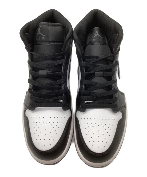 NIKE（ナイキ）NIKE (ナイキ) Air Jordan 1 Mid / エア ジョーダン 1 MID ブラック×グレー サイズ:28.5cmの古着・服飾アイテム