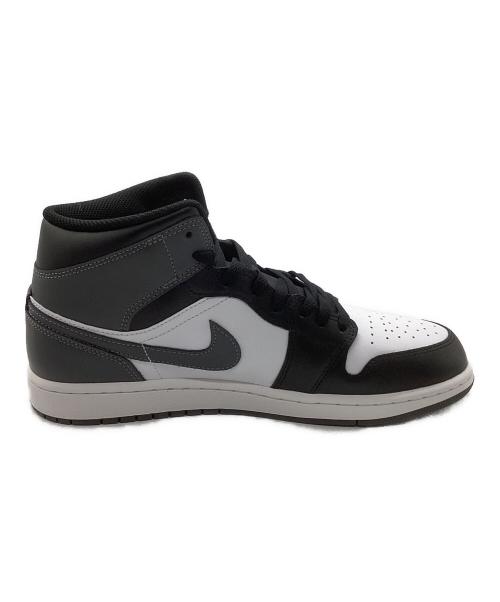 NIKE（ナイキ）NIKE (ナイキ) Air Jordan 1 Mid / エア ジョーダン 1 MID ブラック×グレー サイズ:28.5cmの古着・服飾アイテム