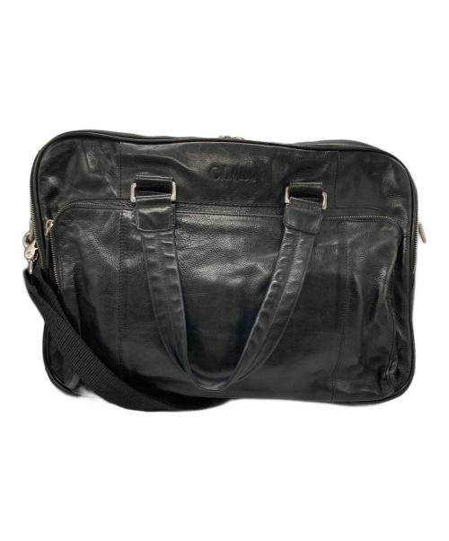 COLE HAAN（コールハーン）COLE HAAN (コールハーン) レザーブリーフケース ブラックの古着・服飾アイテム