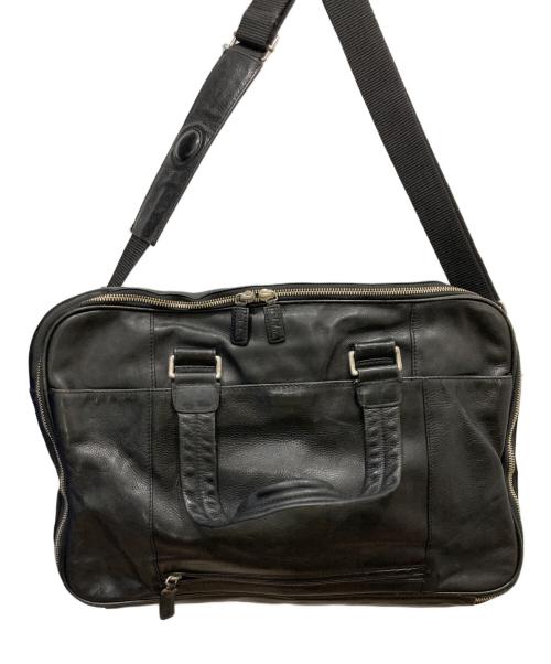 COLE HAAN（コールハーン）COLE HAAN (コールハーン) レザーブリーフケース ブラックの古着・服飾アイテム