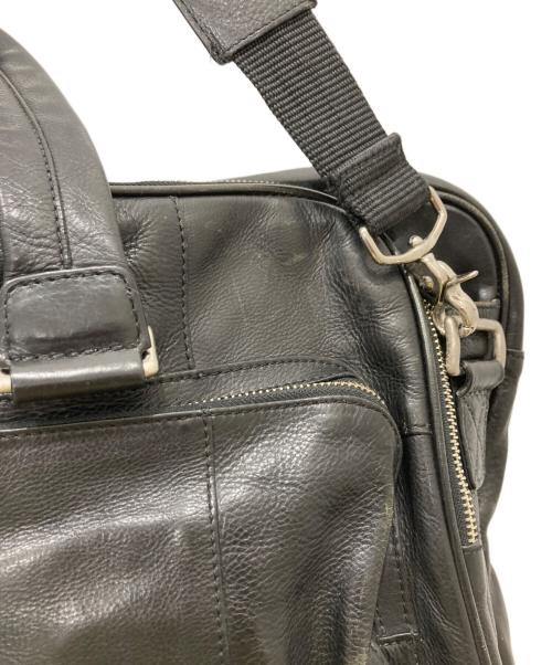 COLE HAAN（コールハーン）COLE HAAN (コールハーン) レザーブリーフケース ブラックの古着・服飾アイテム