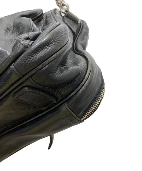 COLE HAAN（コールハーン）COLE HAAN (コールハーン) レザーブリーフケース ブラックの古着・服飾アイテム