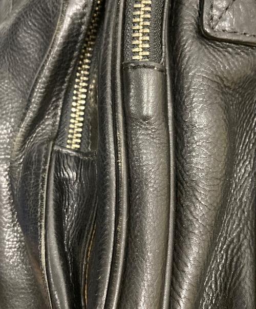 COLE HAAN（コールハーン）COLE HAAN (コールハーン) レザーブリーフケース ブラックの古着・服飾アイテム