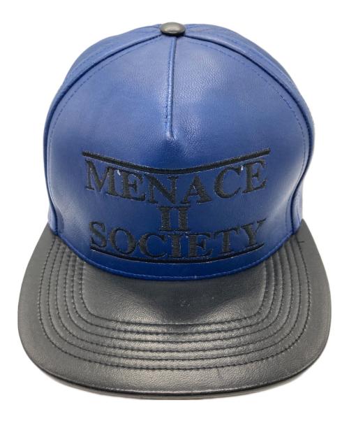 SUPREME（シュプリーム）SUPREME (シュプリーム) MENACE II SOCIETY 5panel cap ブルーの古着・服飾アイテム