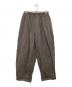 Curensology（カレンソロジー）の古着「コットンリネンドロストパンツ」｜グレー