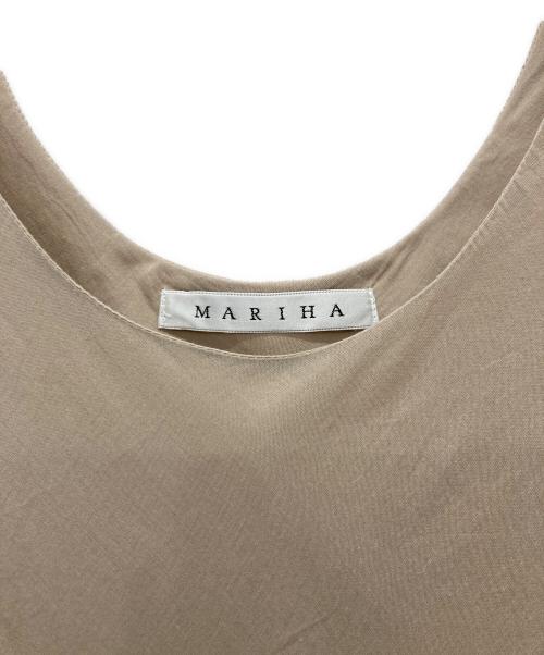 MARIHA（マリハ）MARIHA (マリハ) ノースリーブワンピース ベージュ サイズ:36の古着・服飾アイテム