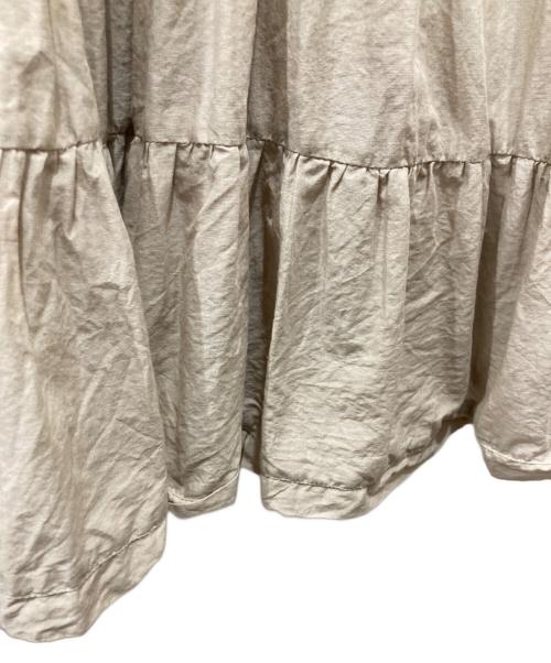 MARIHA（マリハ）MARIHA (マリハ) ノースリーブワンピース ベージュ サイズ:36の古着・服飾アイテム