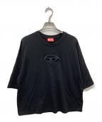 DIESELディーゼル）の古着「BUXT CROP Tシャツ」｜ブラック