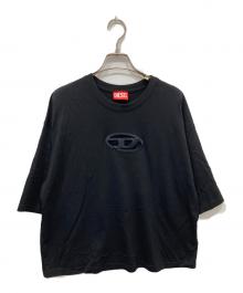 DIESEL（ディーゼル）の古着「BUXT CROP Tシャツ」｜ブラック