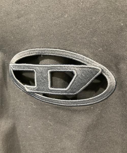DIESEL（ディーゼル）DIESEL (ディーゼル) BUXT CROP Tシャツ ブラック サイズ:Lの古着・服飾アイテム
