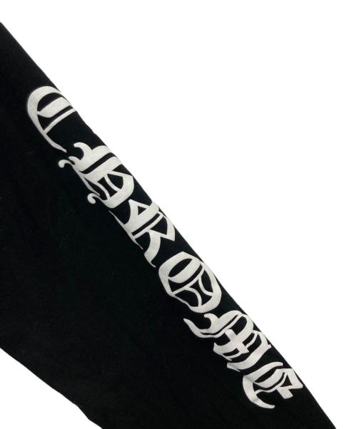 CHROME HEARTS（クロムハーツ）CHROME HEARTS (クロムハーツ) NECK LOGO ロングスリーブTシャツ ブラック サイズ:Lの古着・服飾アイテム