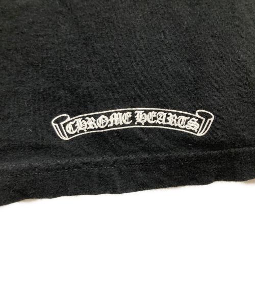 CHROME HEARTS（クロムハーツ）CHROME HEARTS (クロムハーツ) NECK LOGO ロングスリーブTシャツ ブラック サイズ:Lの古着・服飾アイテム