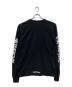 CHROME HEARTS (クロムハーツ) NECK LOGO ロングスリーブTシャツ ブラック サイズ:L：60000円