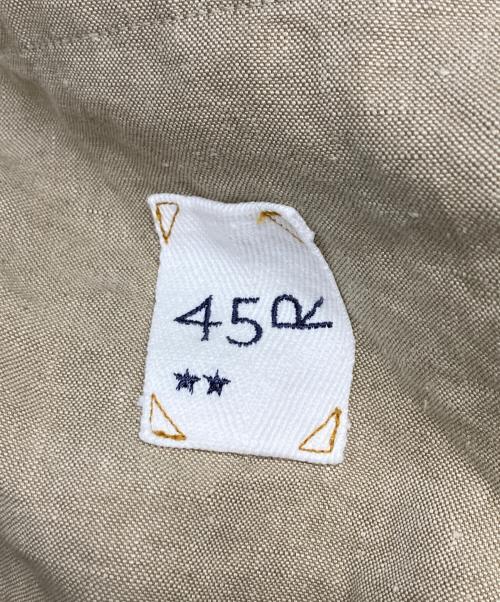 45R（フォーティファイブ・アール）45R (フォーティファイブ・アール) リネンクロスの908ワークコート ベージュ サイズ:2の古着・服飾アイテム