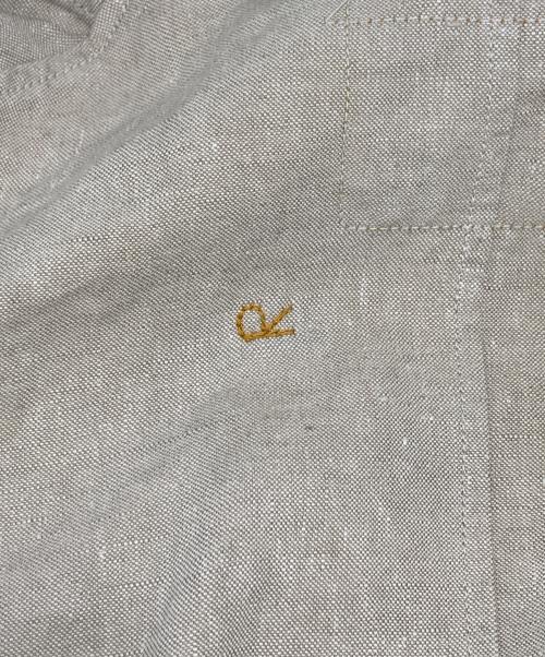 45R（フォーティファイブ・アール）45R (フォーティファイブ・アール) リネンクロスの908ワークコート ベージュ サイズ:2の古着・服飾アイテム