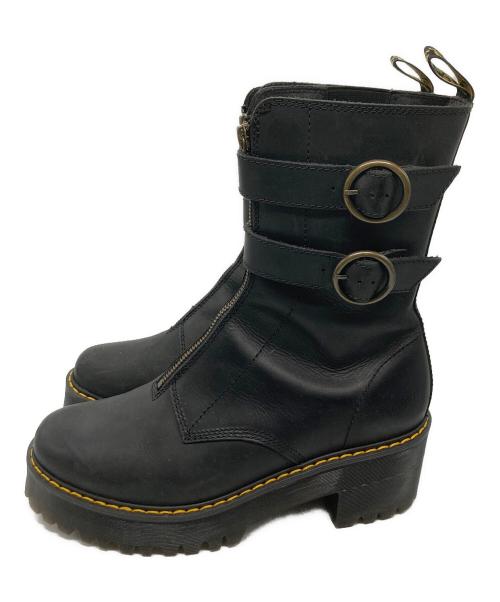 Dr.Martens（ドクターマーチン）Dr.Martens (ドクターマーチン) TAMELAフロントジップブーツ ブラック サイズ:41の古着・服飾アイテム