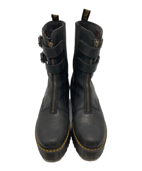 Dr.Martens（ドクターマーチン）Dr.Martens (ドクターマーチン) TAMELAフロントジップブーツ ブラック サイズ:41の古着・服飾アイテム