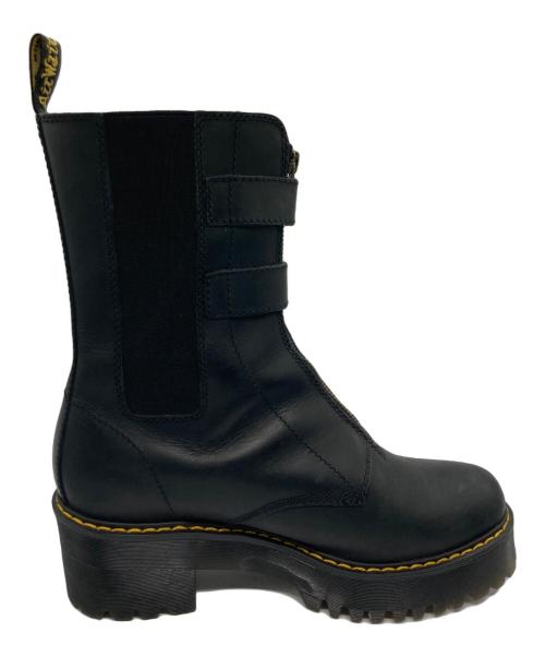 Dr.Martens（ドクターマーチン）Dr.Martens (ドクターマーチン) TAMELAフロントジップブーツ ブラック サイズ:41の古着・服飾アイテム