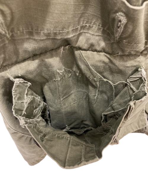 US ARMY（ユーエスアーミー）US ARMY (ユーエスアーミー) 5th Jungle Fatigue Jacket / ジャングルファティーグジャケット カーキ サイズ:XLの古着・服飾アイテム