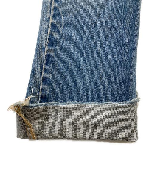 INSCRIRE（アンスクリア）INSCRIRE (アンスクリア) Crash Flareデニムパンツ インディゴ サイズ:29の古着・服飾アイテム