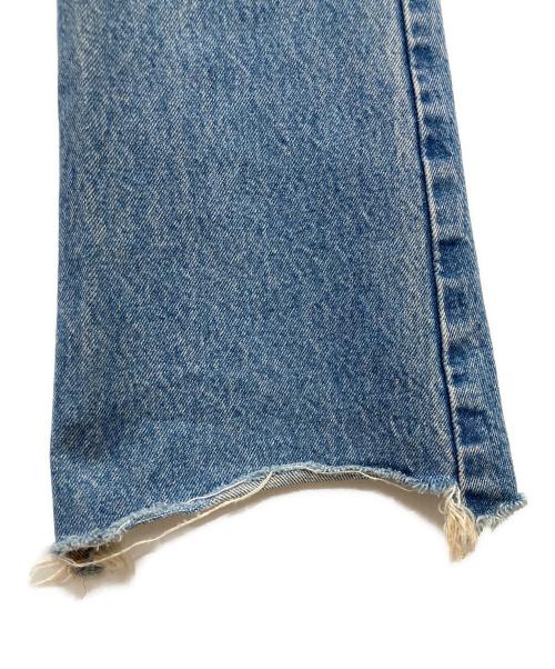 INSCRIRE（アンスクリア）INSCRIRE (アンスクリア) Crash Flareデニムパンツ インディゴ サイズ:29の古着・服飾アイテム