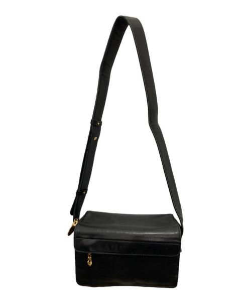 ROBERT LEE MORRIS（ロバートリーモーリス）robert lee morris (ロバートリーモーリス) レザーショルダーバッグ ブラックの古着・服飾アイテム