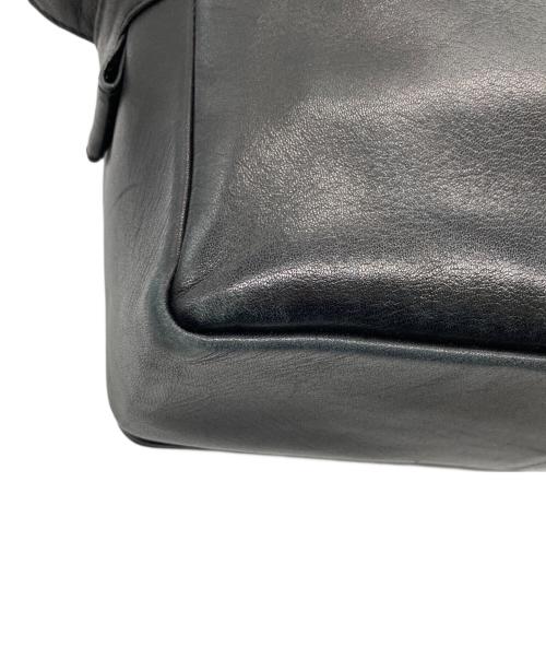 ROBERT LEE MORRIS（ロバートリーモーリス）robert lee morris (ロバートリーモーリス) レザーショルダーバッグ ブラックの古着・服飾アイテム