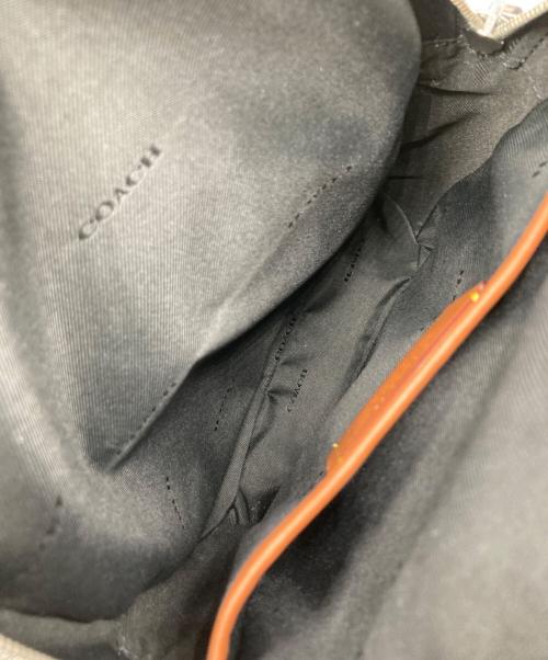 COACH（コーチ）COACH (コーチ) チャーター パック・ラブド レザー  ブラウン サイズ:実寸サイズをご参照くださいの古着・服飾アイテム