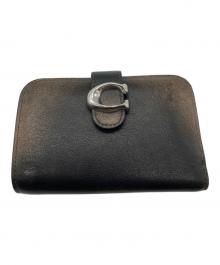 COACH（コーチ）の古着「ダービーウォレット・ラブドレザー」｜ブラウン