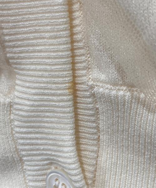 SLOBE IENA（スローブ イエナ）SLOBE IENA (スローブ イエナ) 2WAYチュールコンビニットカーディガン アイボリー サイズ:Freeの古着・服飾アイテム