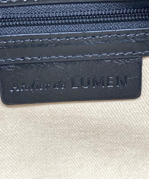 Atelier de LUMEN（アトリエ・ド・ルメン）Atelier de LUMEN (アトリエ・ド・ルメン) BASE TOTE BAG / ベーストートバッグ / ボストンバッグ ブラックの古着・服飾アイテム