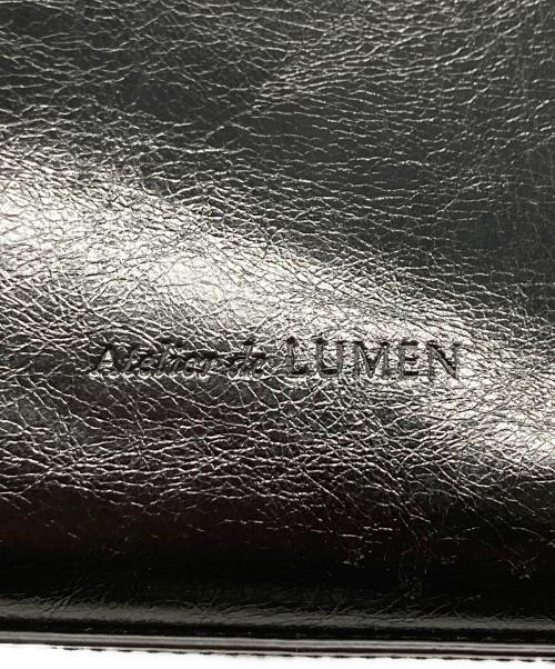 Atelier de LUMEN（アトリエ・ド・ルメン）Atelier de LUMEN (アトリエ・ド・ルメン) BASE TOTE BAG / ベーストートバッグ / ボストンバッグ ブラックの古着・服飾アイテム