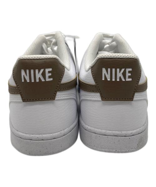 NIKE（ナイキ）NIKE (ナイキ) コート ビジョン LO NN ホワイト×ベージュ サイズ:26.5cmの古着・服飾アイテム