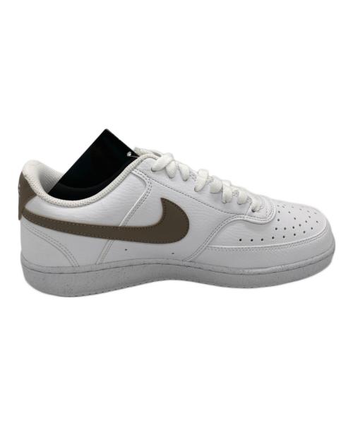 NIKE（ナイキ）NIKE (ナイキ) コート ビジョン LO NN ホワイト×ベージュ サイズ:26.5cmの古着・服飾アイテム