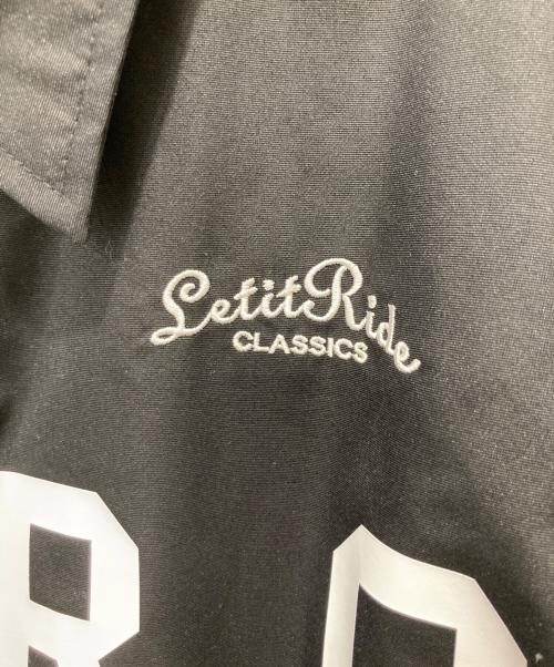 Champion（チャンピオン）Champion (チャンピオン) Let it Ride (レットイットライド) コーチジャケット ブラック サイズ:Sの古着・服飾アイテム