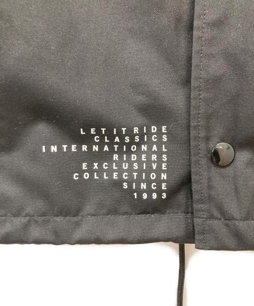 Champion（チャンピオン）Champion (チャンピオン) Let it Ride (レットイットライド) コーチジャケット ブラック サイズ:Sの古着・服飾アイテム