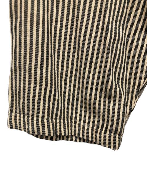 COMOLI（コモリ）COMOLI (コモリ) ストライプワークジャケット ベージュ サイズ:2の古着・服飾アイテム